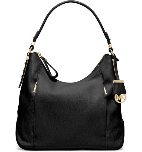 Bowery Large Pebbled Leather Shoulder Bag 